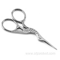 Embroidery Craft Shears stainless steel scissors Eyebrow scissors Silver beauty scissors